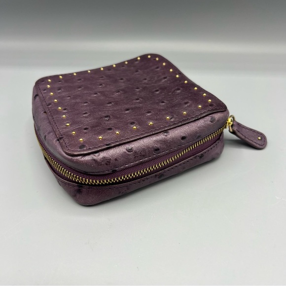 Lauren Merkin Stud Zip Around Travel Jewelry Case - Picture 9 of 9